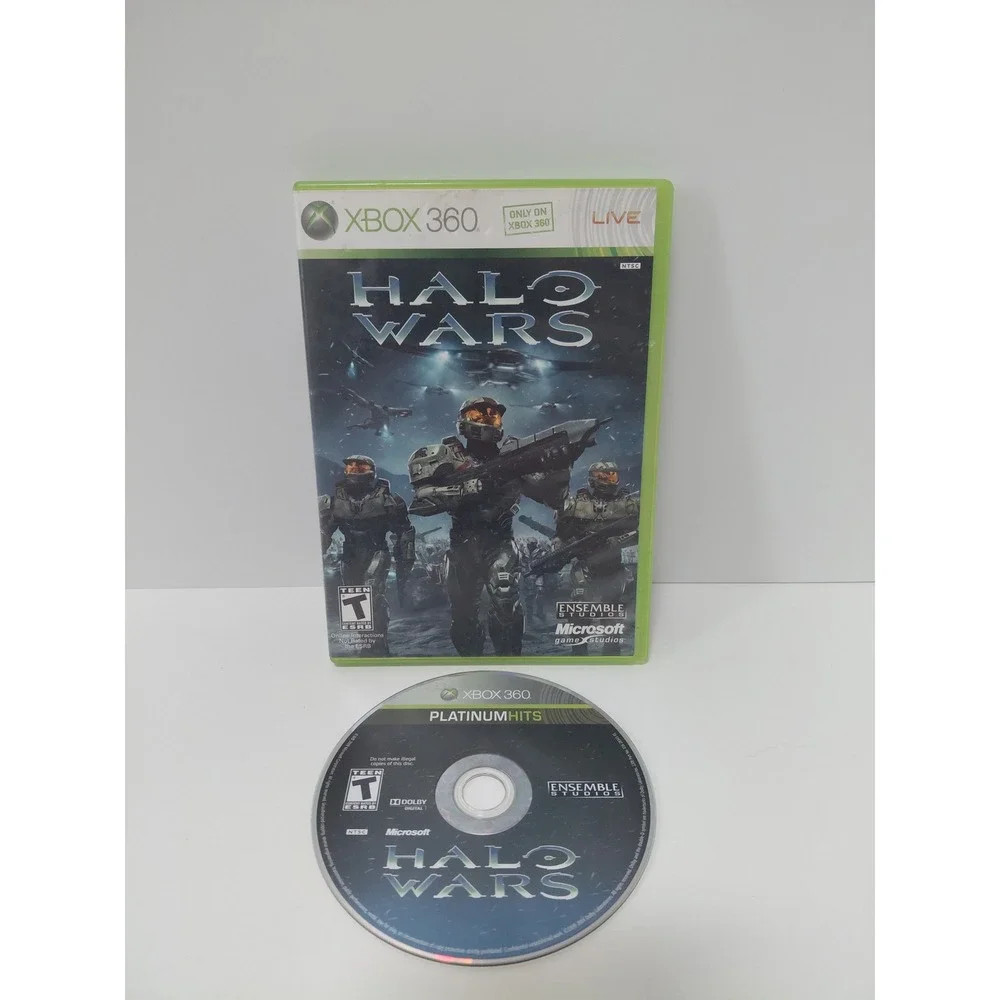 Halo Wars Xbox 360 Platinum Hits RTS Strategy Game Microsoft Ensemble Studios